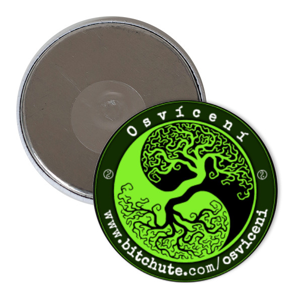 Magnet  s potiskem Magnet s logem Osvícení