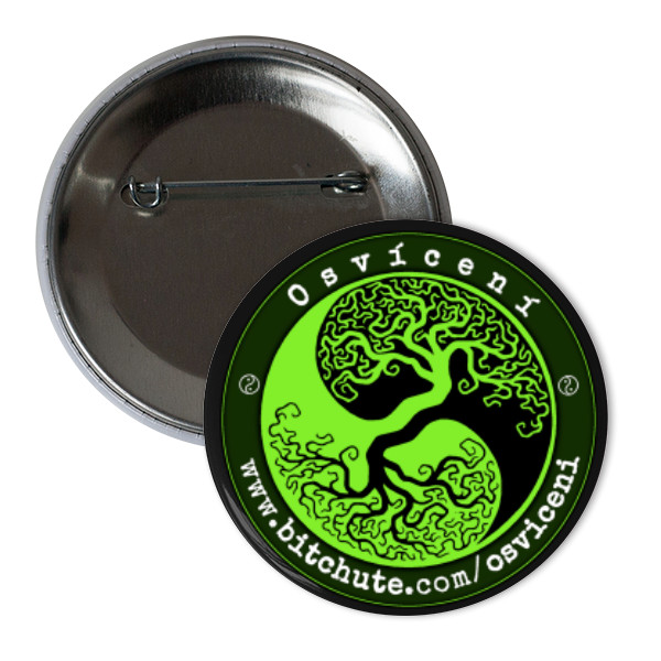 Odznáček  s potiskem Odznak Placka Osvícení