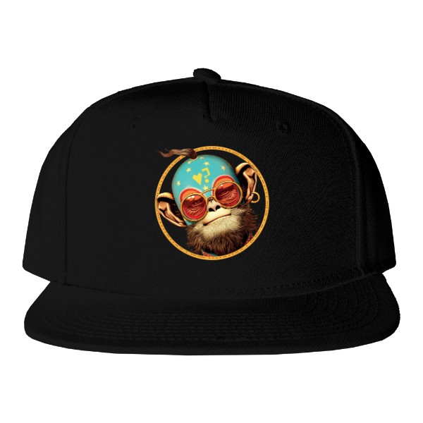 Kšiltovka Snapback s potiskem Opičák