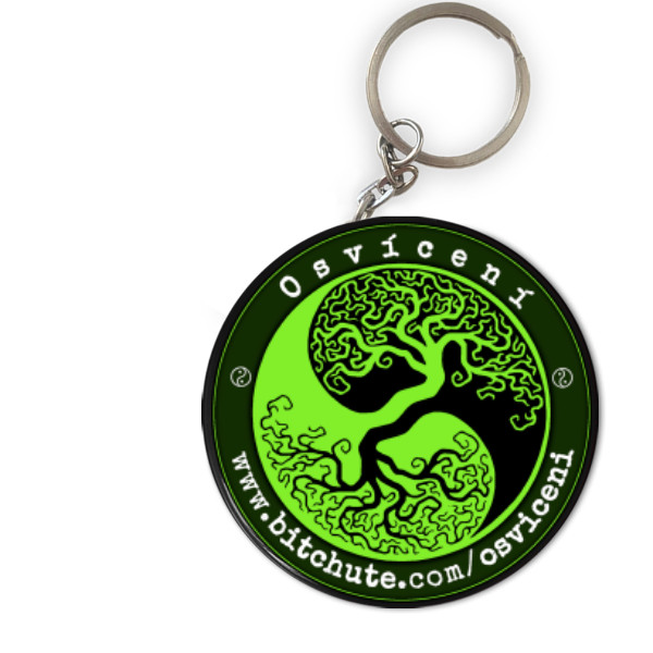 Přívěšek s otvírákem s potiskem Přívěsek s otvírákem Osvícení