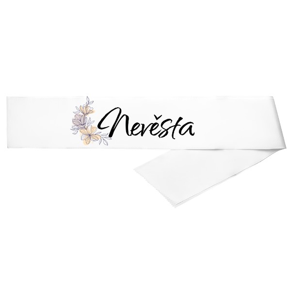 Šerpa s potiskem Šerpa nevěsta